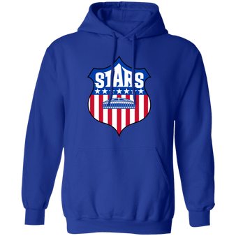 Houston Stars Hoodie Pullover Classic NASL Soccer color Royal Blue