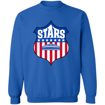 Houston Stars Sweatshirt Classic Crewneck NASL Soccer color Royal Blue