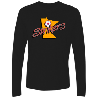Minnesota Strikers Long Sleeve Shirt NASL Soccer color Black