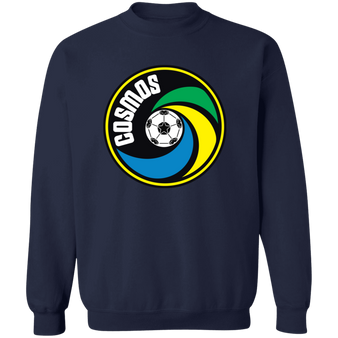 New York Cosmos Sweatshirt Classic Crewneck NASL Soccer color Navy Blue