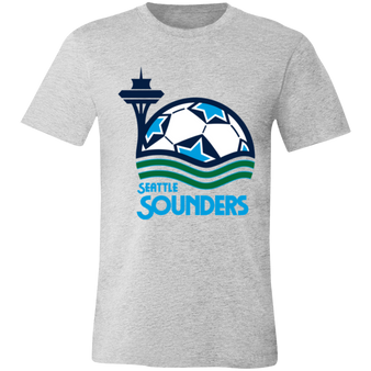 Seattle Sounders T-shirt Premium NASL Soccer color Athletic Heather