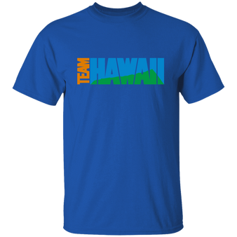 Team Hawaii T-shirt Classic NASL Soccer color Royal Blue