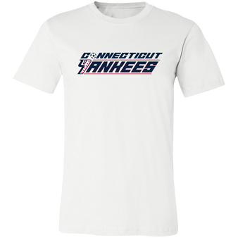 Connecticut Yankees T-shirt Premium ASL Soccer color White