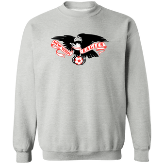 New York Eagles Sweatshirt Classic Crewneck ASL Soccer color Sport Grey