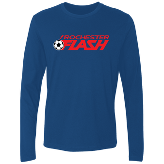 Rochester Flash Long Sleeve Shirt Legend ASL Soccer color Royal Blue