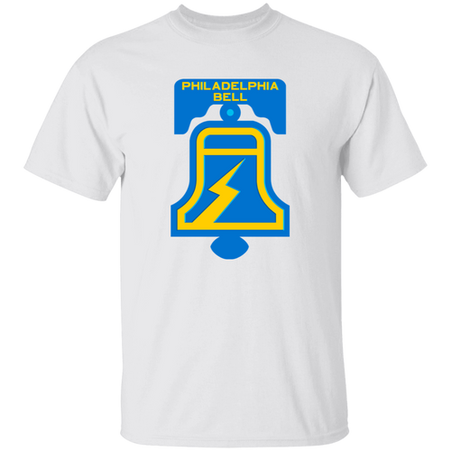 Philadelphia Bell T-shirt Classic WFL Football Team color White