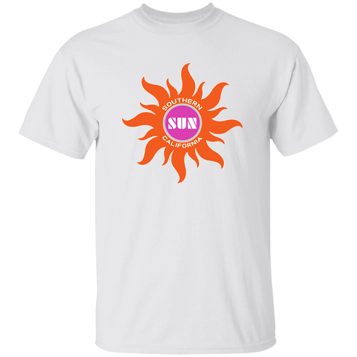 Southern California Sun T-shirt Classic WFL Football Team color White