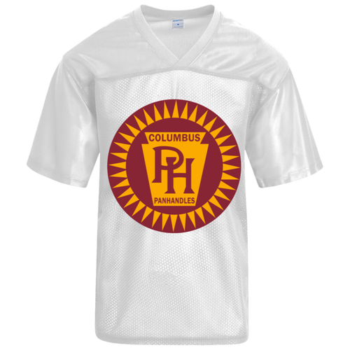 Columbus Panhandles Replica Mesh Jersey NFL Football Team color White