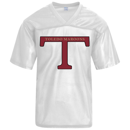 Toledo Maroons Replica Mesh Jersey NFL Football Team color White