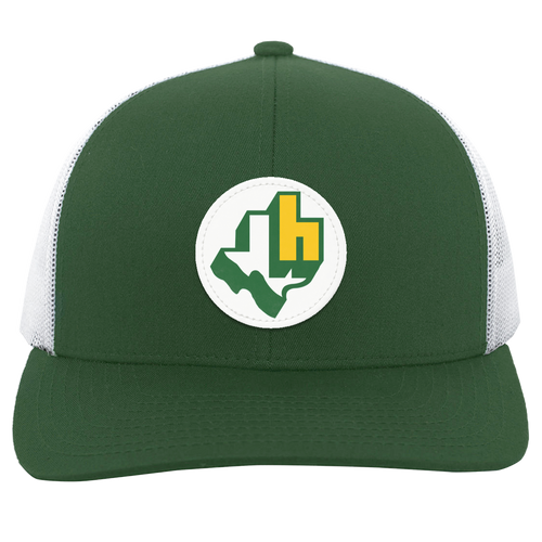 Houston Texans Trucker Cap Snapback WFL Football Team Headwear color Dark Green/White