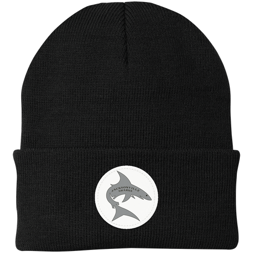 Jacksonville Sharks Knit Beanie WFL Football Team Headwear color Black