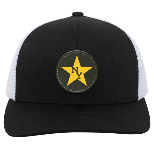 New York Stars Trucker Cap Snapback WFL Football Team Headwear color Black/White