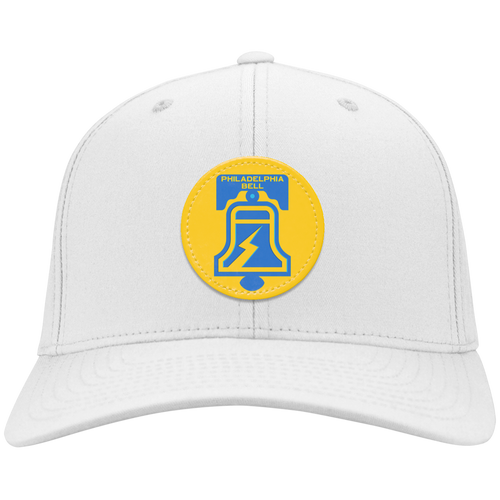 Philadelphia Bell Twill Baseball Cap Headwear WFL Football Team color White
