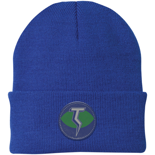 Portland Thunder Knit Beanie WFL Football Team Headwear color Royal Blue