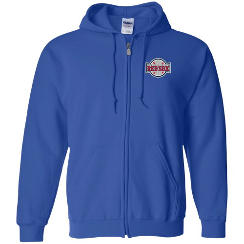 Memphis Red Sox Full Zip Hoodie Negro Leagues Baseball Team color Royal Blue