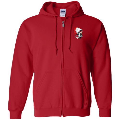 Anderson Packers Full Zip Hoodie NBA Basketball Team color Red