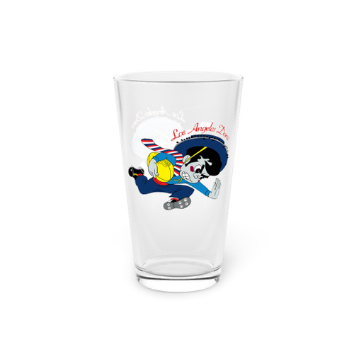 Los Angeles Dons Pint Glass 16 Ounce AAFC Football Team Collectible Drinkware