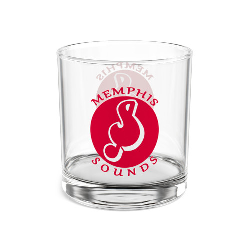 Memphis Sounds Rocks Whisky Glass 10 Ounce ABA Basketball Team Drinkware Collectible
