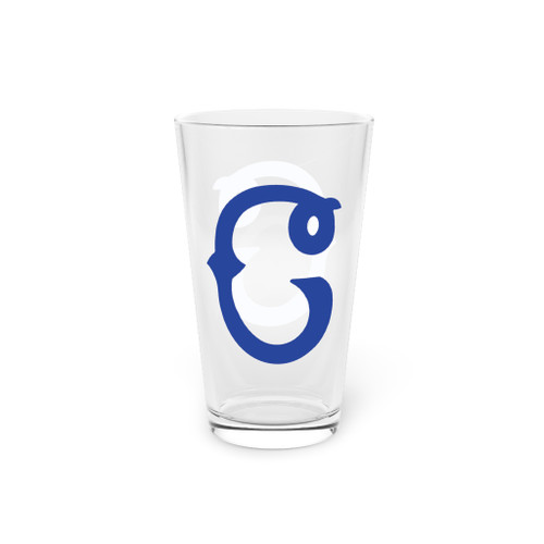 Columbus Blue Birds Pint Beer Glass 16 oz Negro Leagues Baseball Team Collectible Drinkware