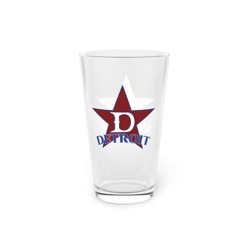 Detroit Stars Pint Beer Glass 16 oz Negro Leagues Baseball Team Collectible Drinkware