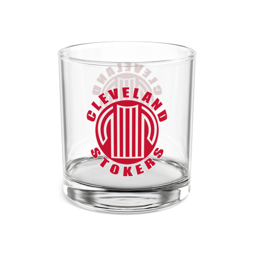 Cleveland Stokers Whisky Glass 10 Ounce NASL Soccer Team Collectible Drinkware