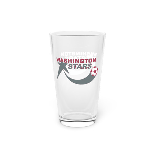 Washington Stars Pint Beer Glass 16 Ounce ASL Soccer Team Collectible Drinkware