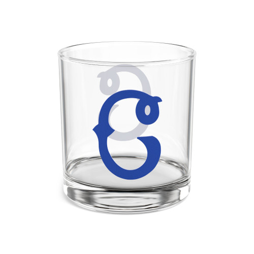 Columbus Blue Birds Rocks Whisky Glass 10 Ounce Negro Leagues Baseball Team Collectible Drinkware