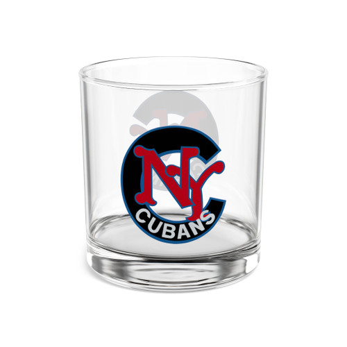 New York Cubans Rocks Whisky Glass 10 Ounce Negro Leagues Baseball Team Collectible Drinkware