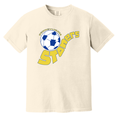 Pennsylvania Stoners T-shirt Heavyweight ASL Soccer Team Fan Apparel Tee color Ivory