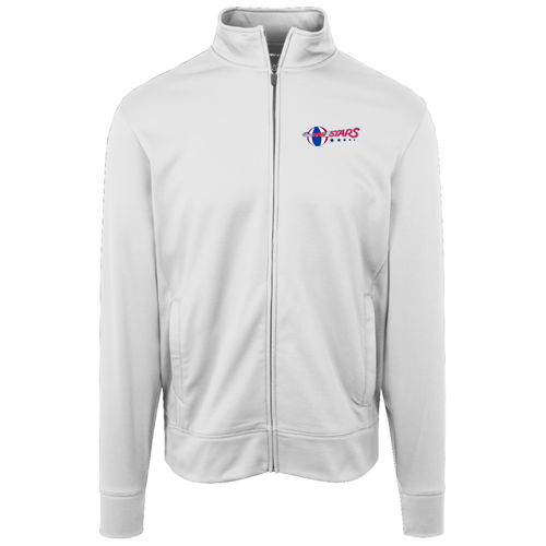 Utah Stars Full Zip Fleece Jacket ABA Basketball Team Fan Apparel color White