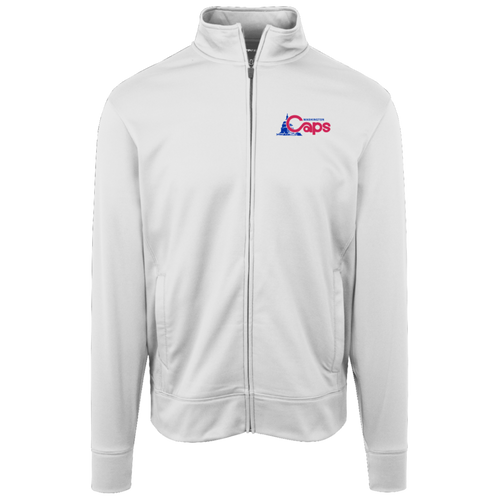 Washington Caps Full Zip Fleece Jacket ABA Basketball Team color White