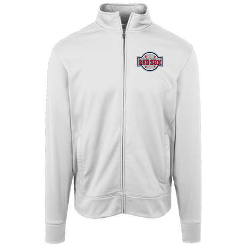 Memphis Red Sox Full Zip Fleece Jacket A2 Negro Leagues Baseball Team Fan Apparel color White