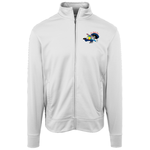 Los Angeles Dons Full Zip Fleece Jacket AAFC Football Team Fan Apparel color White