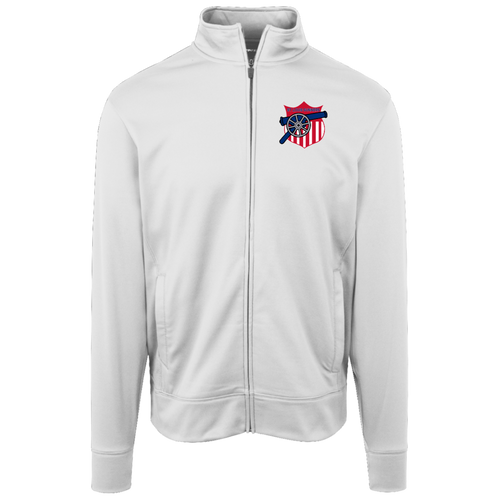 St. Louis Gunners Full Zip Fleece Jacket NFL Football Team Fan Apparel color White
