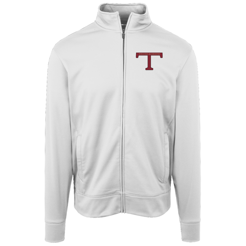 Toledo Maroons Full Zip Fleece Jacket NFL Football Team Fan Apparel color White