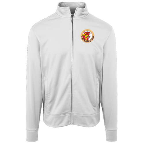 Hawaii Hawaiians Full Zip Fleece Jacket WFL Football Team Fan Apparel color White