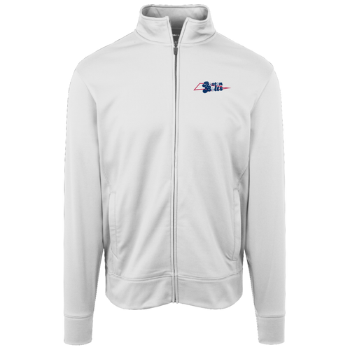 Boston Bolts Full Zip Fleece Jacket ASL Soccer Team Fan Apparel color White