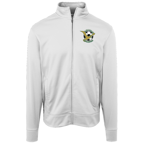 Las Vegas Seagulls Full Zip Fleece Jacket ASL Soccer Team Fan Apparel color White