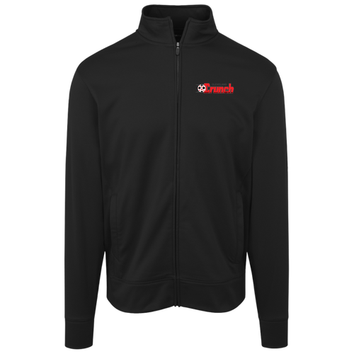Cleveland Crunch A2 Full Zip Fleece Jacket MISL Soccer Team Fan Apparel color Black