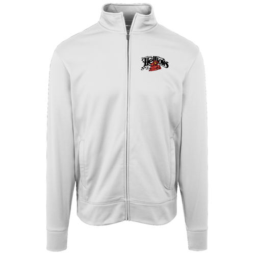 Hartford Hellions Full Zip Fleece Jacket MISL Soccer Team Fan Apparel color White