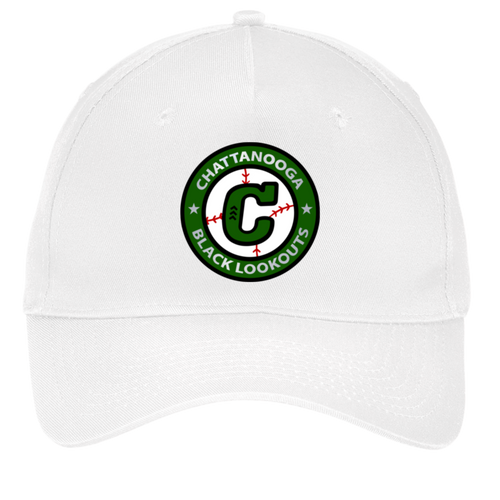 Chattanooga Black Lookouts Twill Cap Negro Leagues Baseball Team color White