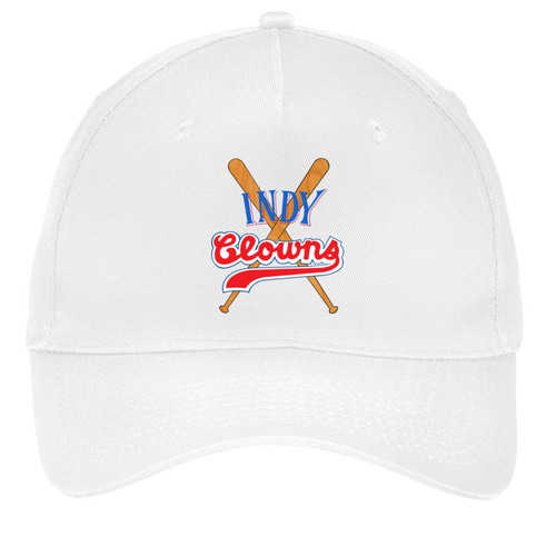 Indianapolis Clowns Twill Cap Negro Leagues Baseball Team color White