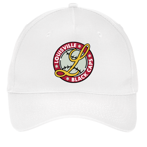 Louisville Black Caps Twill Cap Negro Leagues Baseball Team color White