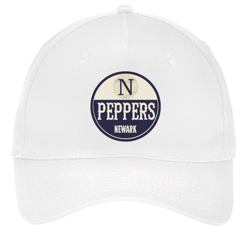 Newark Peppers Twill Cap Negro Leagues Baseball Team color White