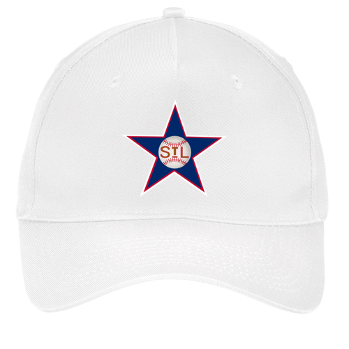 St. Louis Stars Twill Cap 5-Panel | Negro Leagues Baseball Team color White