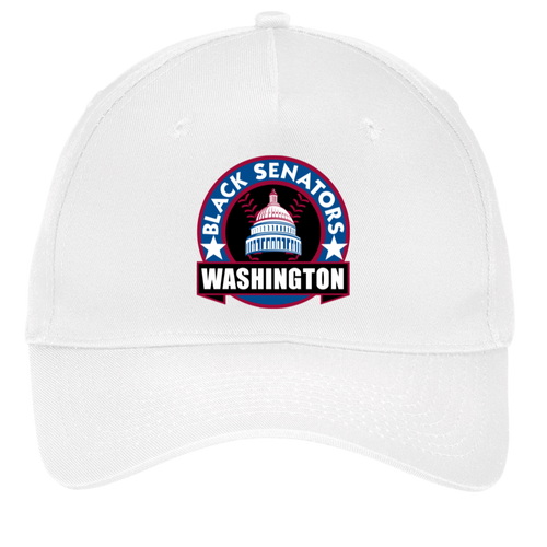 Washington Black Senators Twill Cap Negro Leagues Baseball Team color White