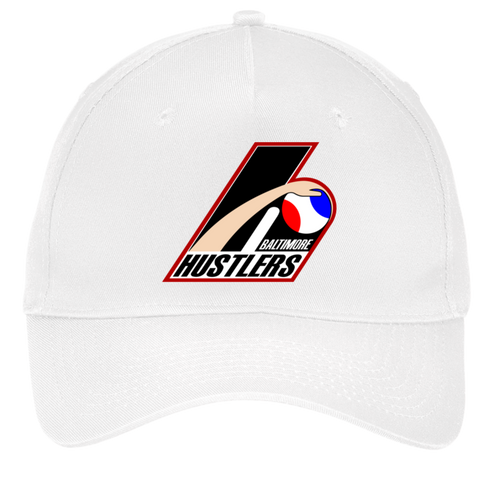 Baltimore Hustlers Twill Cap ABA Basketball Team color White