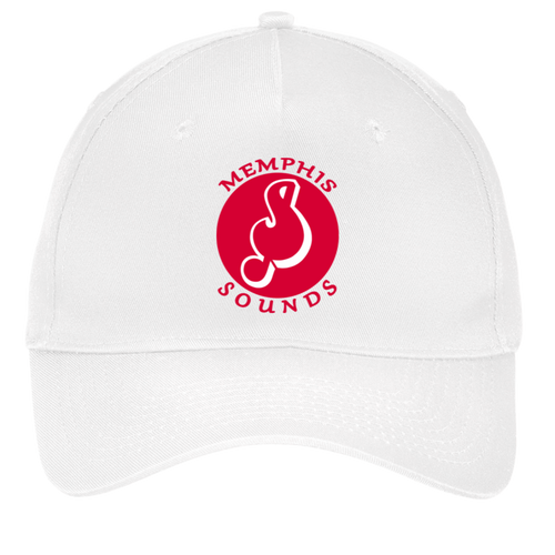Memphis Sounds Twill Cap ABA Basketball Team color White