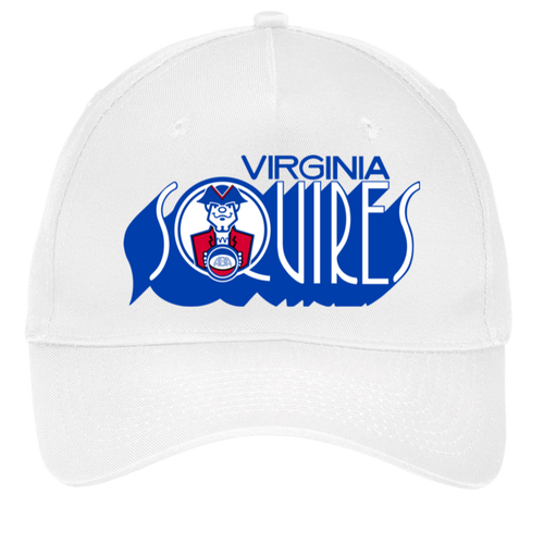 Virginia Squires Twill Cap ABA Basketball Team color White