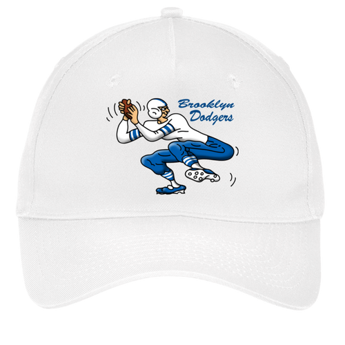 Brooklyn Dodgers Twill Cap AAFC Football Team color White